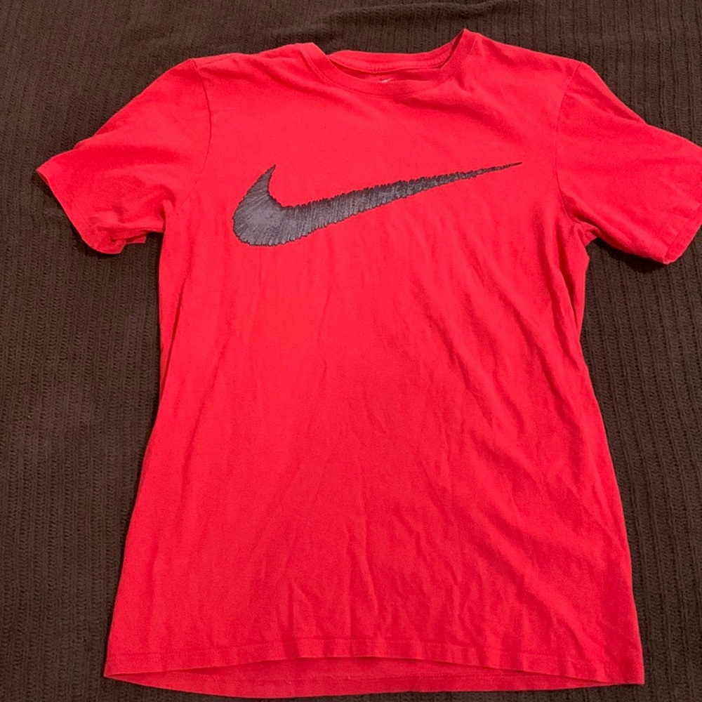 Red Nike Sport Cut T- shirt. Small